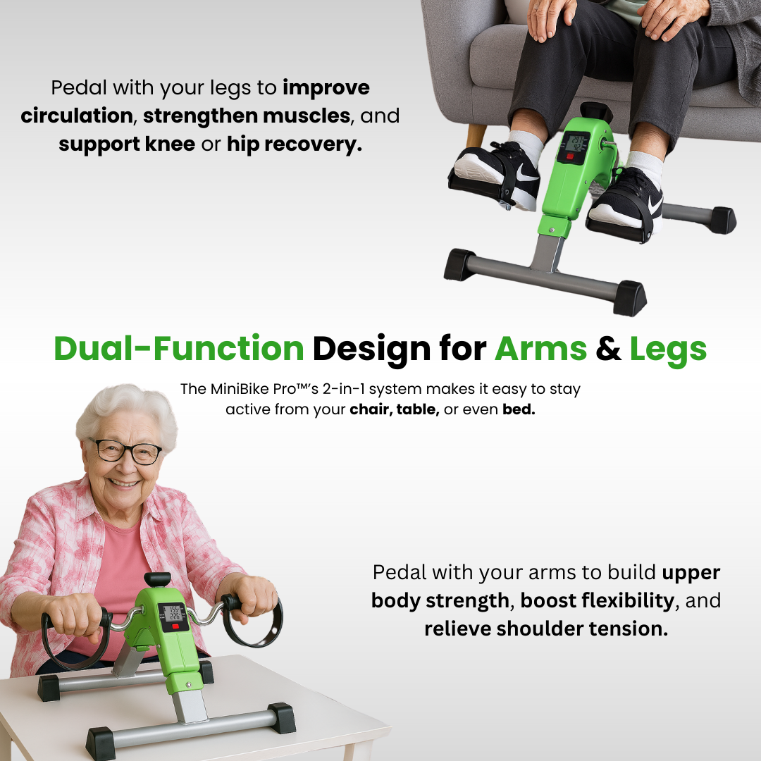 MiniBike Pro™ – Daily Cycling Exerciser for Older Adults