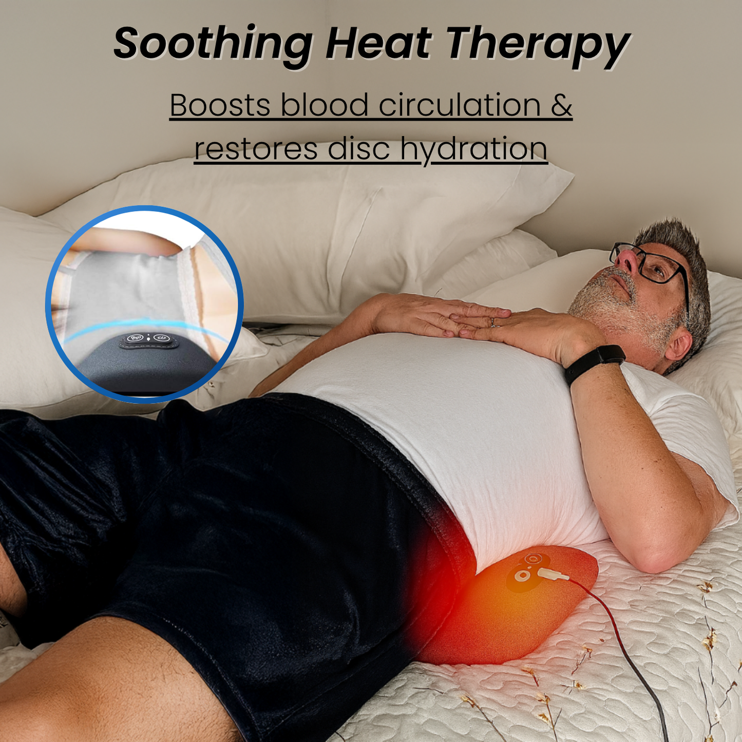 TheraSpine™ Triple Fusion Pillow for Back Pain Relief