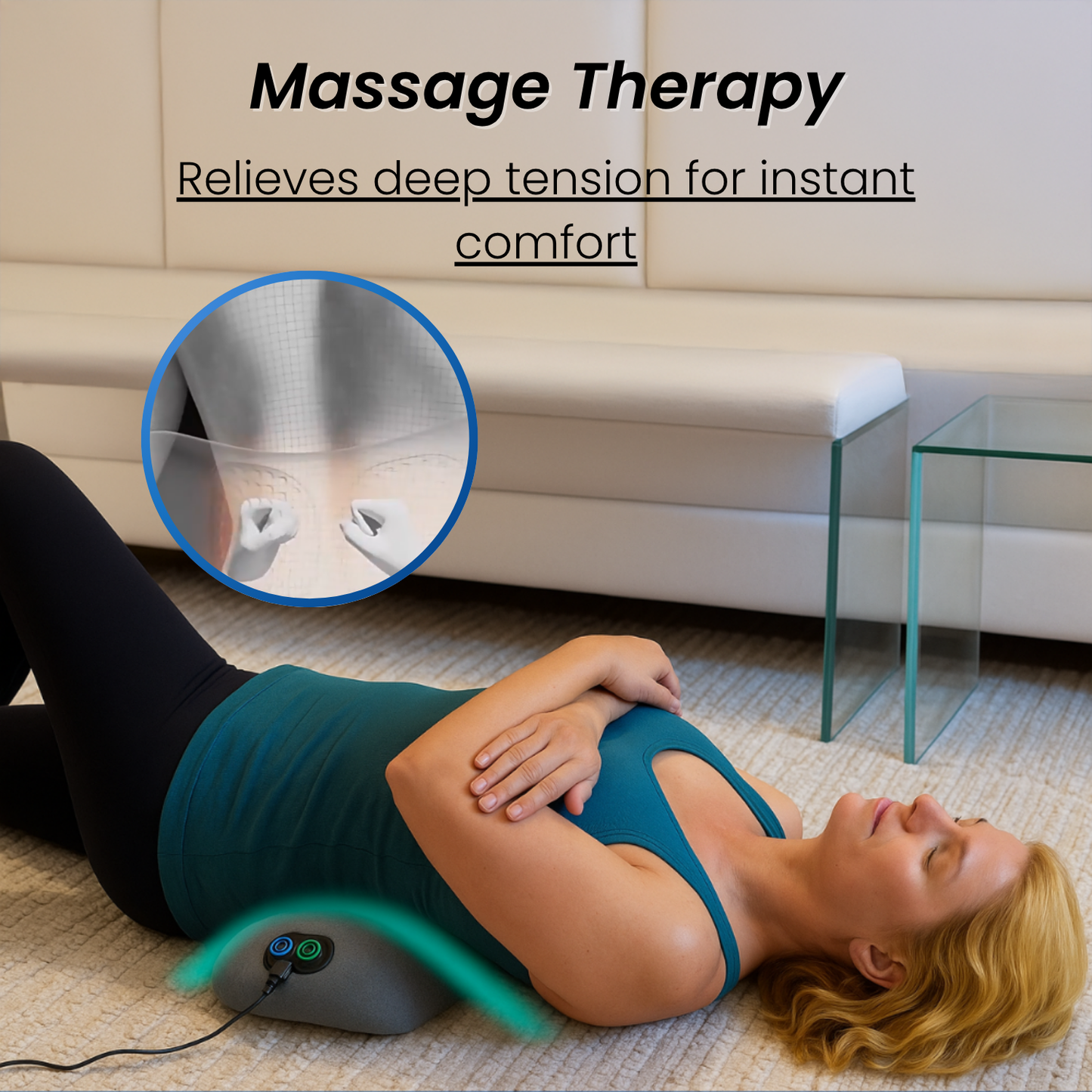 TheraSpine™ Triple Fusion Pillow for Back Pain Relief