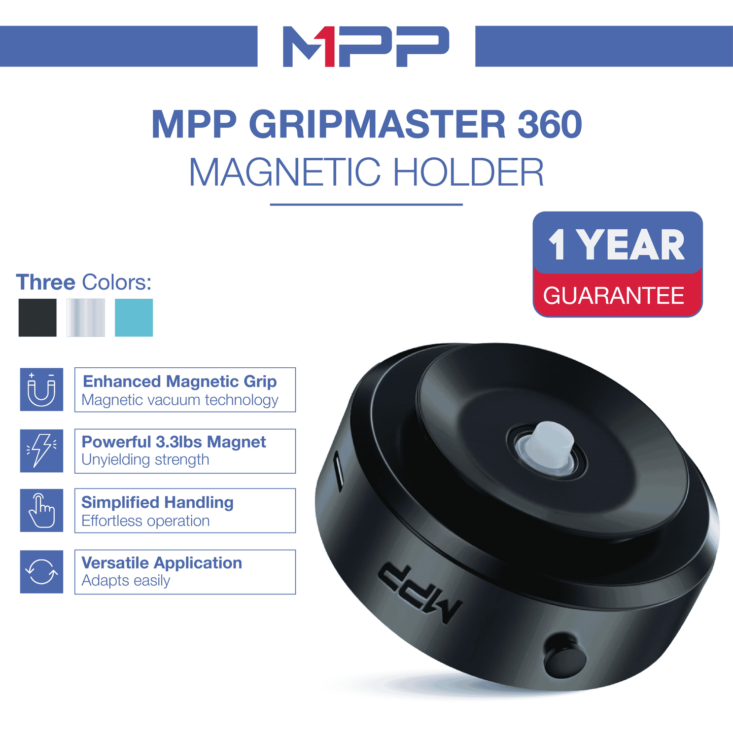 MPP® GripMaster 360 Magnetic Holder MPP001