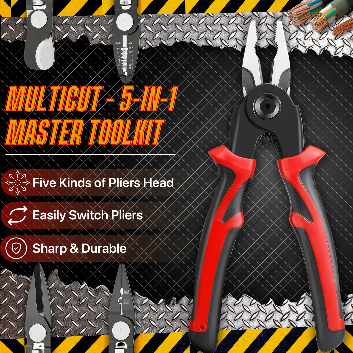 MTE© MULTICUT™ - 5-IN-1 MASTER TOOLKIT