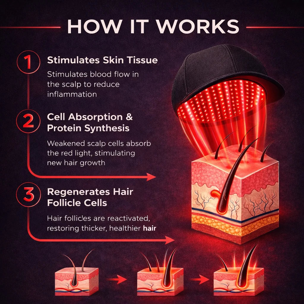 REVYVE™ - Red Light Hair Regrowth Helmet