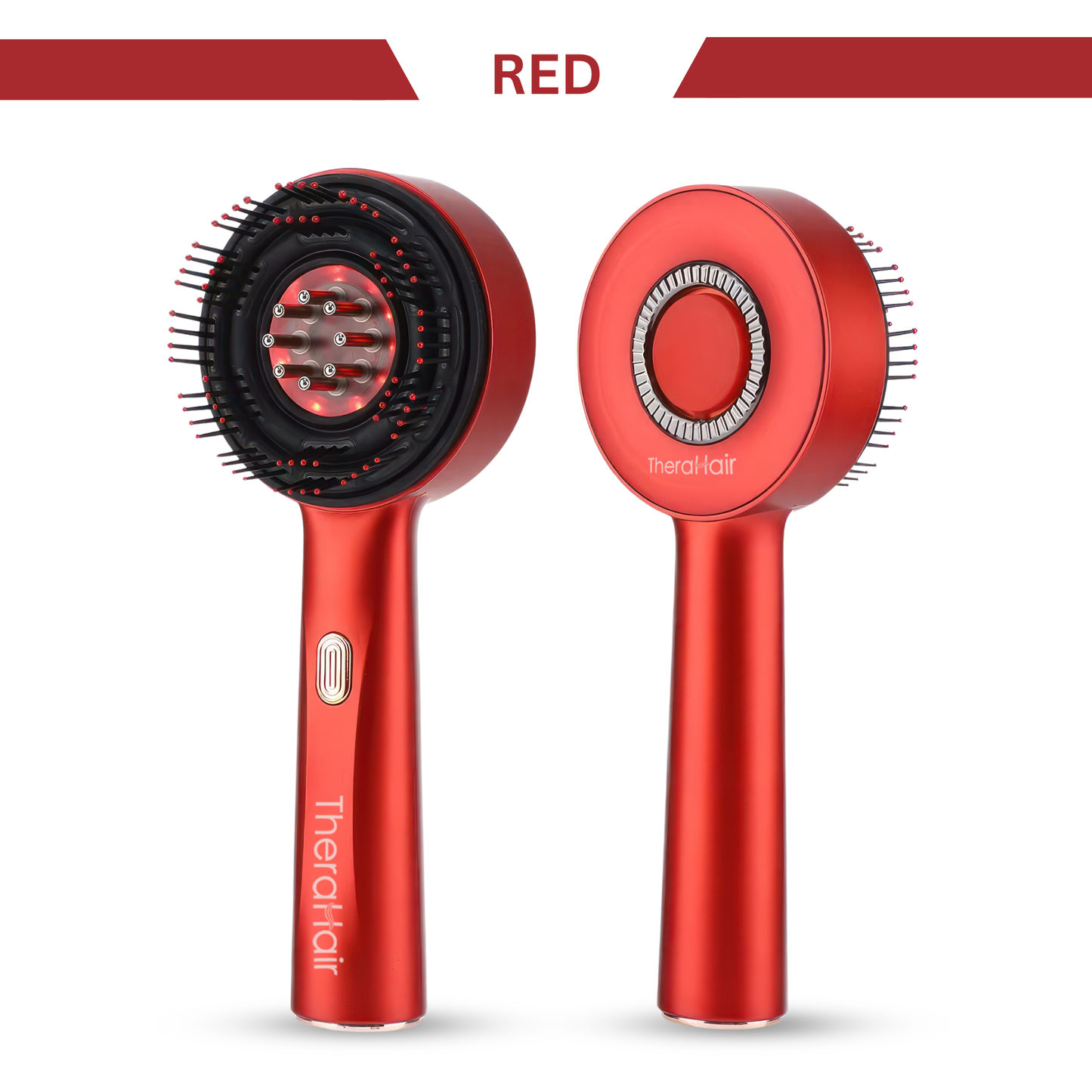 TheraHair™ 6-in-1 Scalp Therapy Comb – Red Light, Massage & Serum Infuser