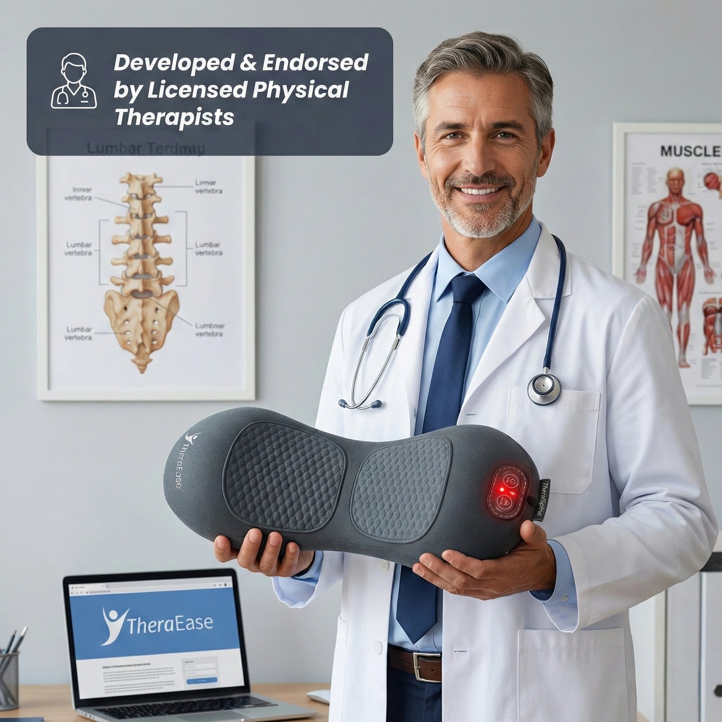 TheraSpine™ Lumbar Massager