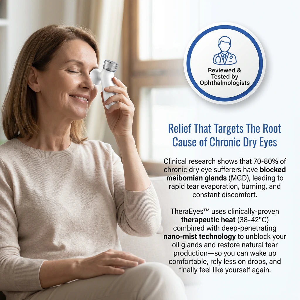 TheraEyes - 👁️The Quick & Easy Way to Relieve Dry Eyes (In 5 Minutes or Less)💦