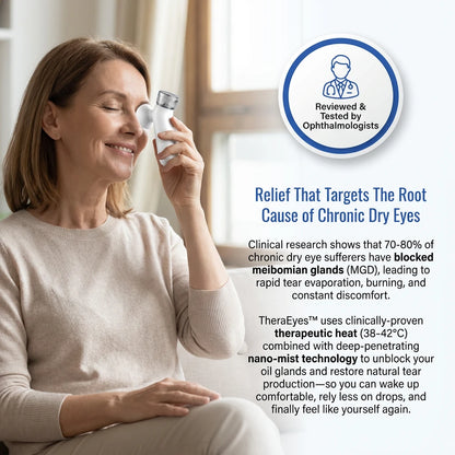 TheraEyes - 👁️The Quick & Easy Way to Relieve Dry Eyes (In 5 Minutes or Less)💦
