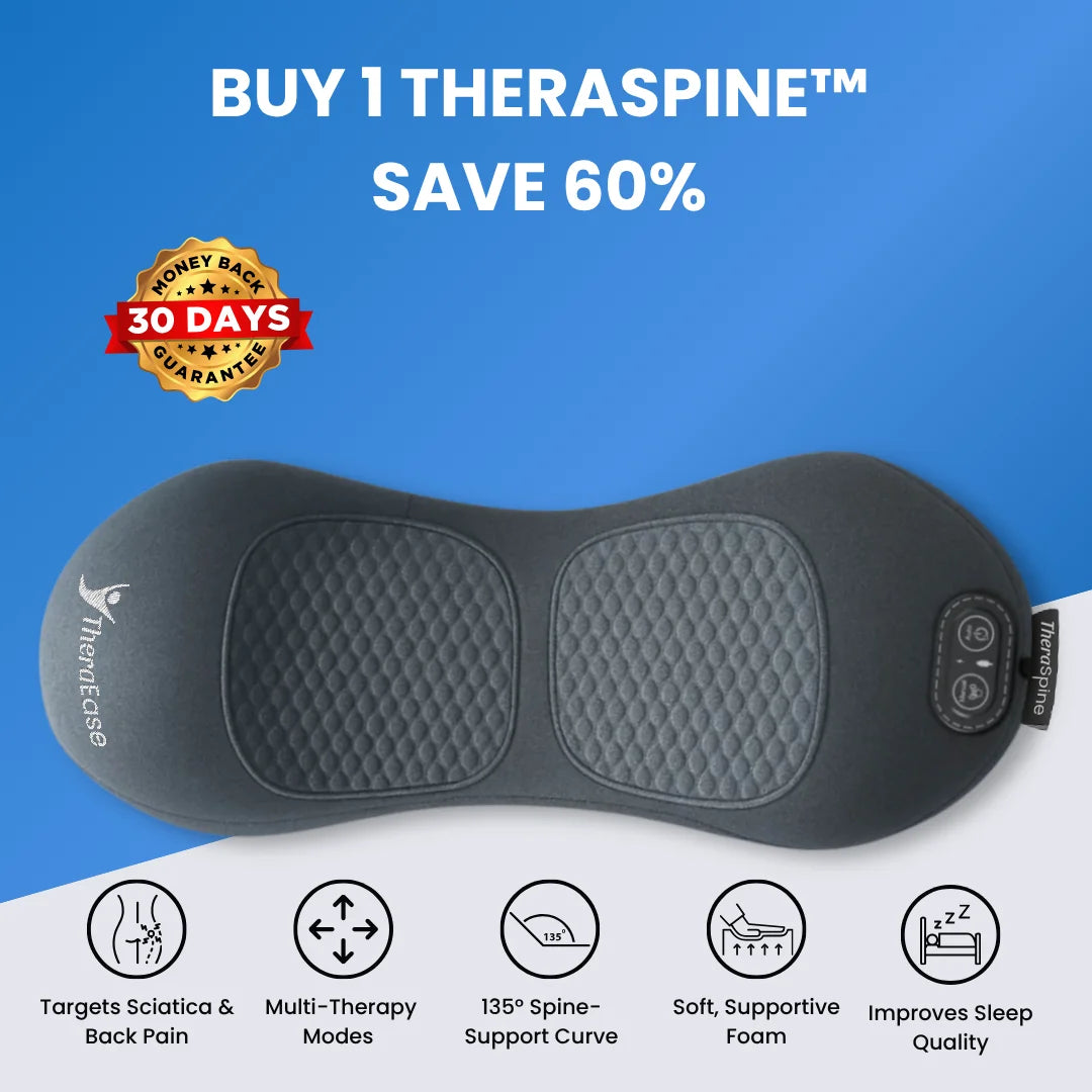 TheraSpine™ - Triple Therapy Massager for Back Pain Relief
