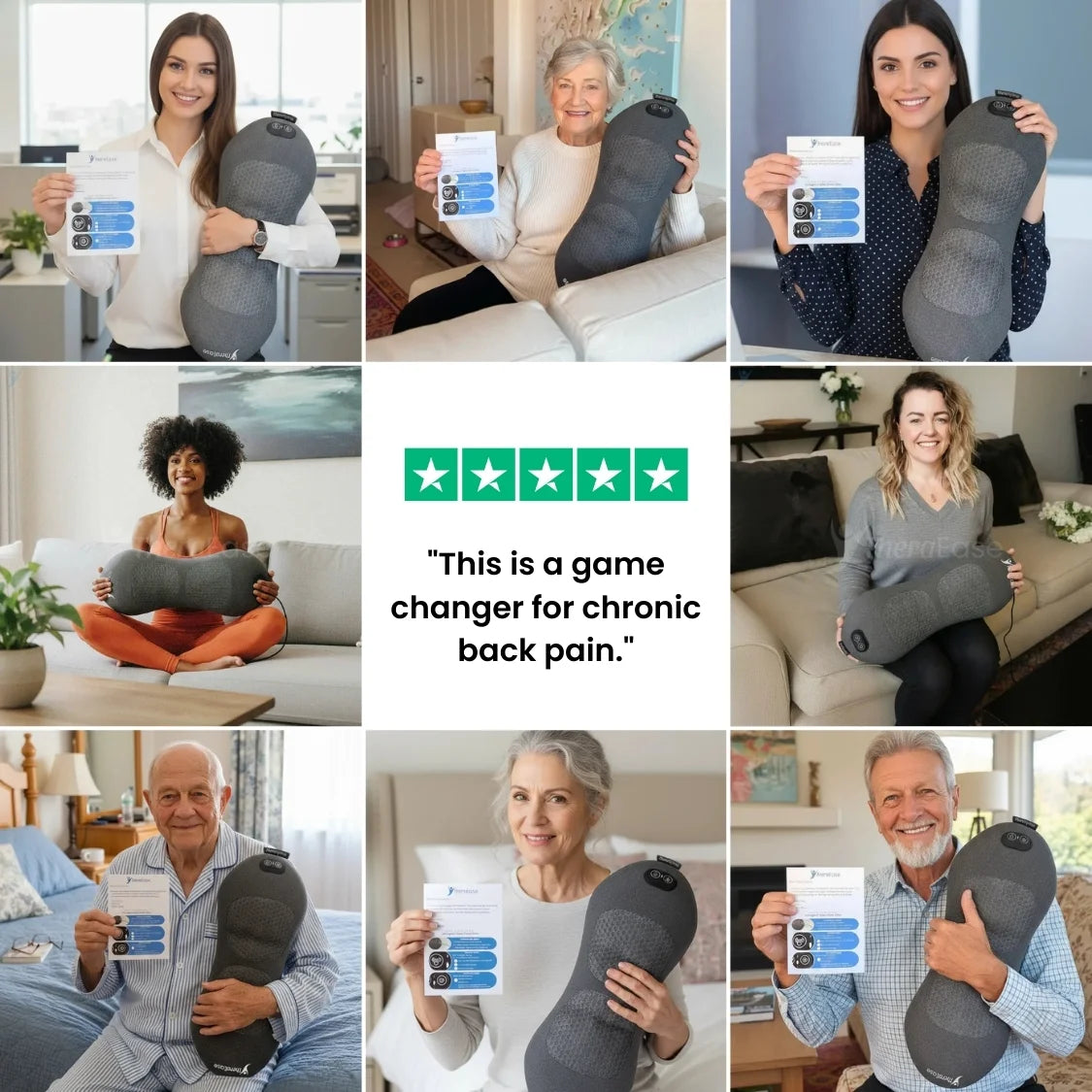 TheraSpine™ - Triple Fusion Massager for Back Pain Relief