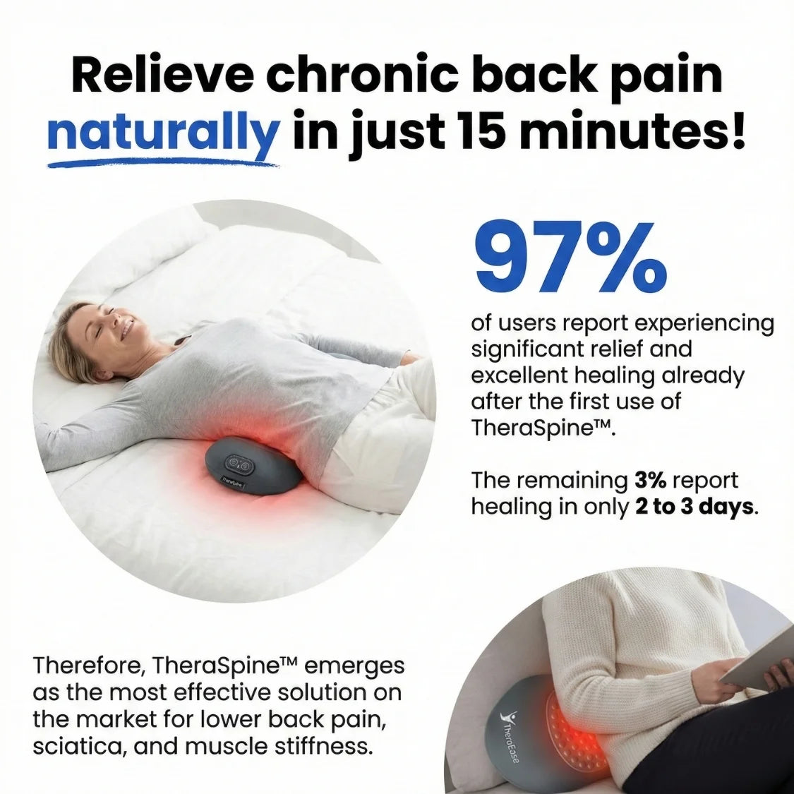 TheraSpine™ - Triple Fusion Massager for Back Pain Relief