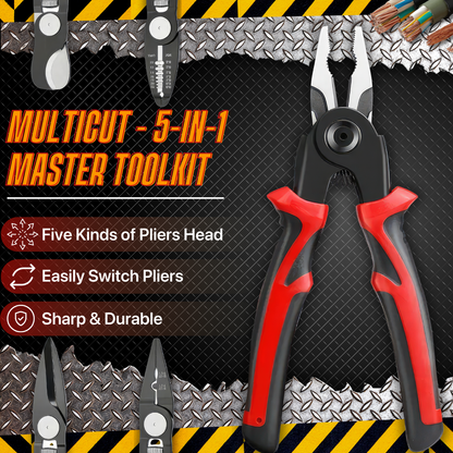 MTE© MULTICUT™ - 5-IN-1 MASTER TOOLKIT