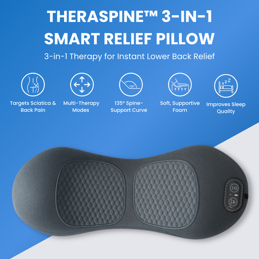 TheraSpine™ Triple Fusion Pillow for Back Pain Relief