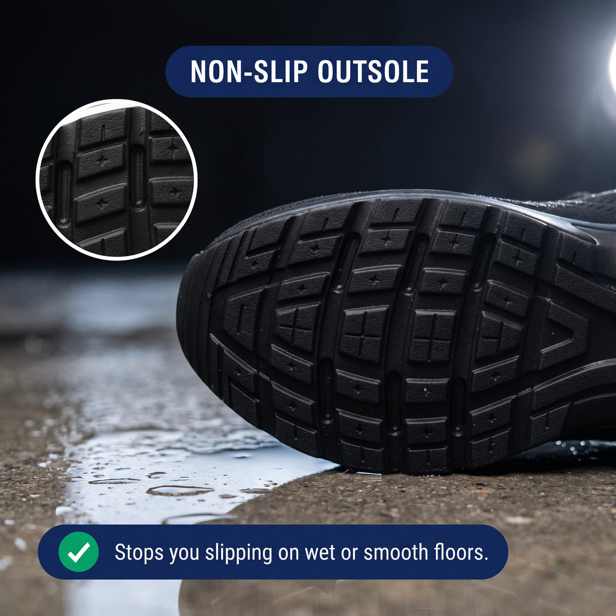 ShiftMate™ - 12-Hour Shift Shoes for All-Day Foot, Knee & Back Pain Relief
